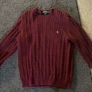Beautifully knit Ralph Lauren Cable Sweater
